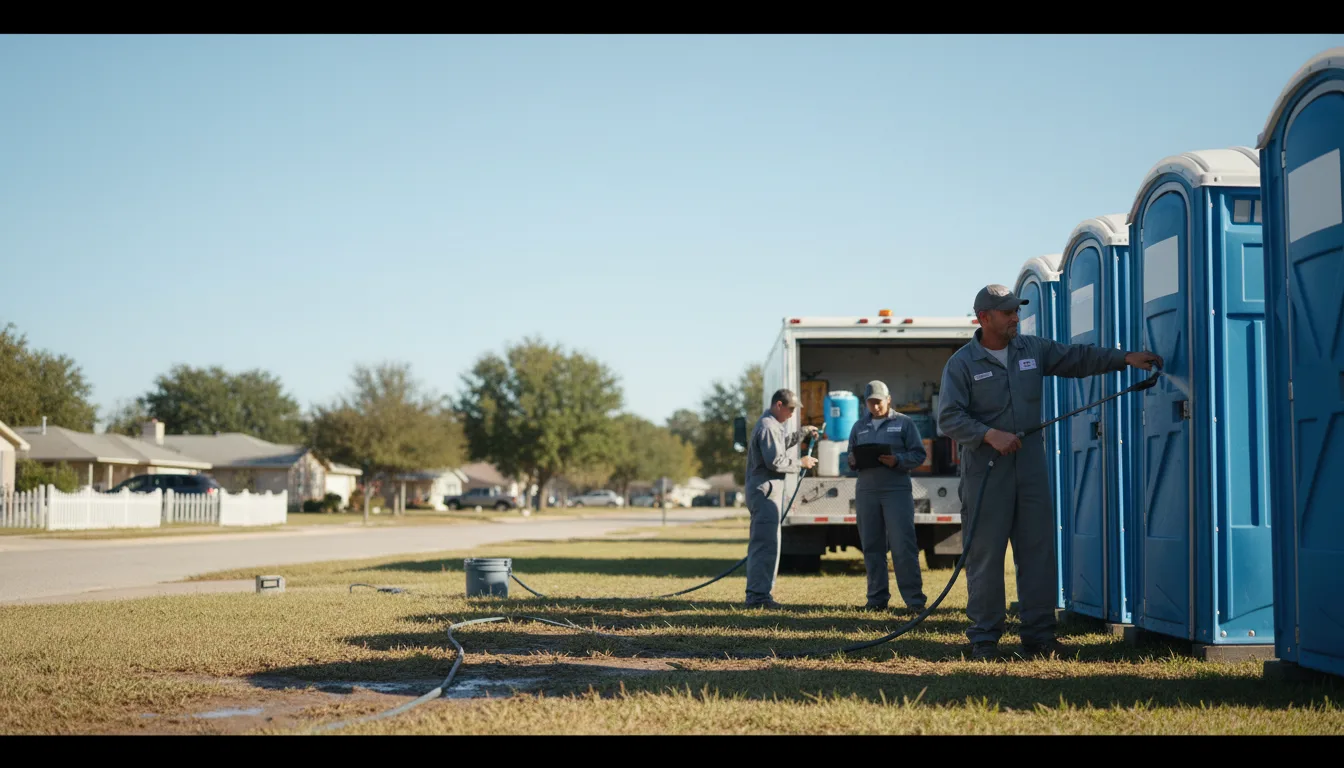 Long-Term Portable Toilet Rental in Stanwood, MI near me